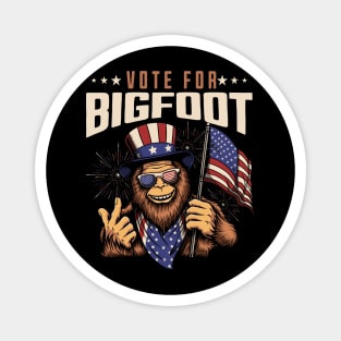 Vote For Bigfoot 2024 Magnet